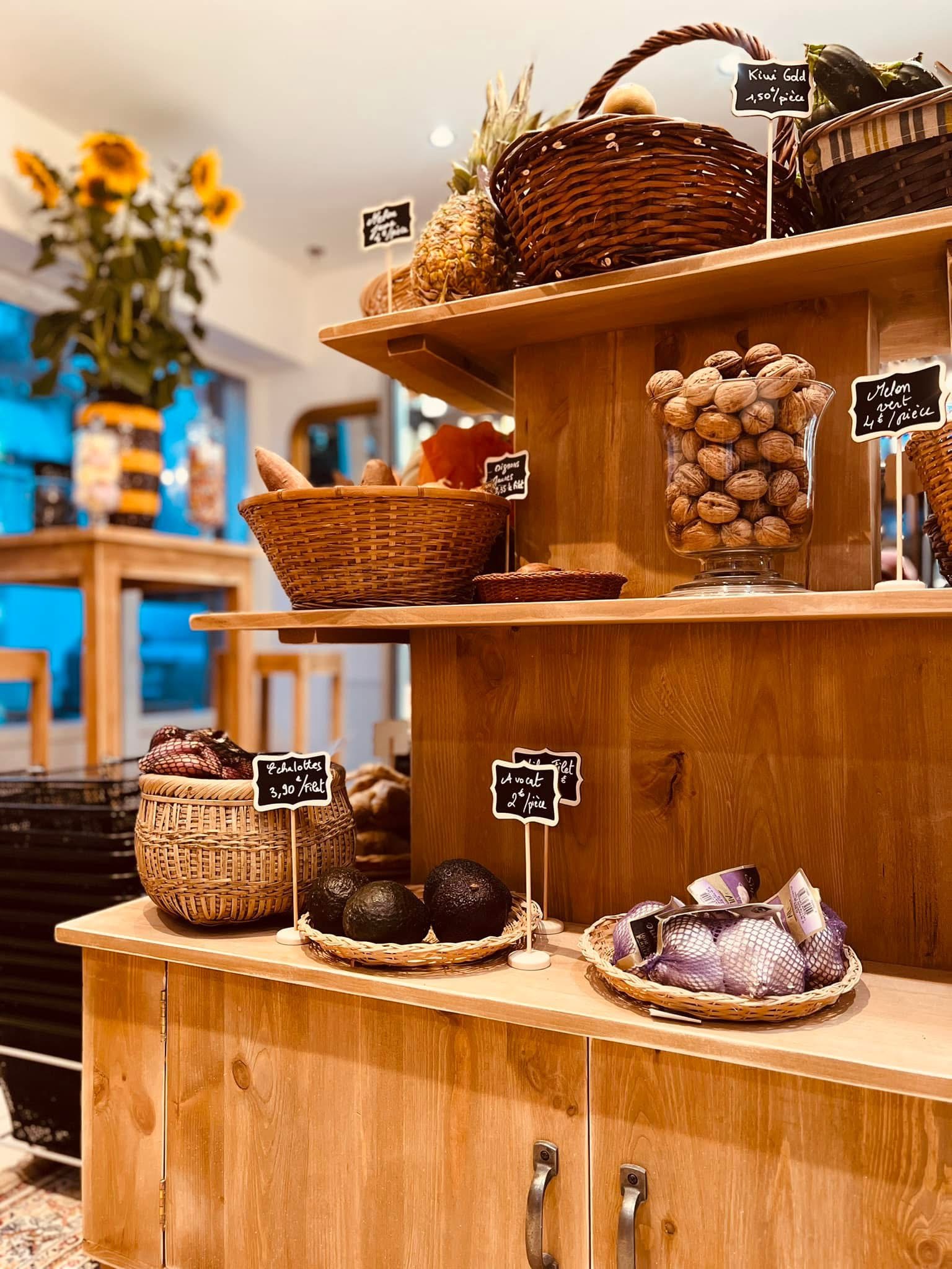 Affiche de l'épicerie