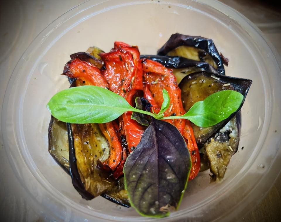 Barquette de ratatouille aux légumes du soleil et basilic frais
