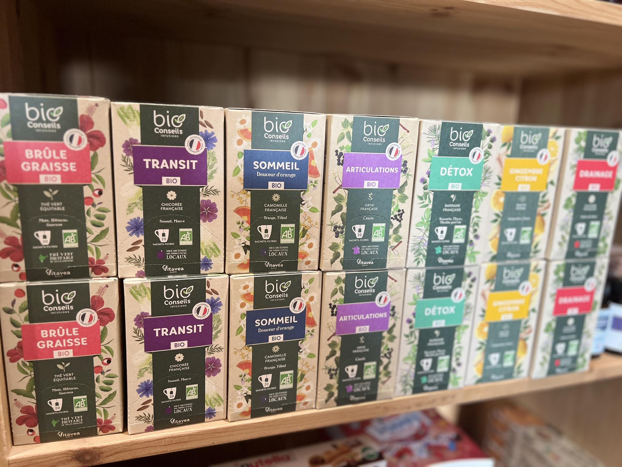 Rayon compléments alimentaires bio Conseils : Transit, Sommeil, Détox, Brûle Graisse